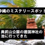 奥武山公園の護国神社の池に行ってきた【沖縄ミステリースポット】