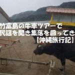 竹富島の牛車ツアーで民謡を聞き集落を見て回ってきた【沖縄旅行記】